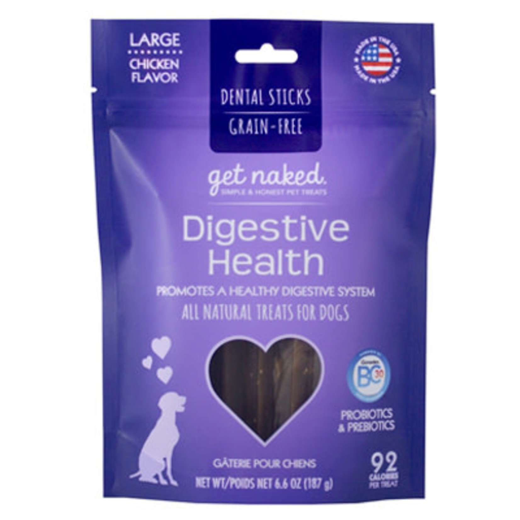 Get Naked 6.6oz Large Digest Health Treat Get Naked