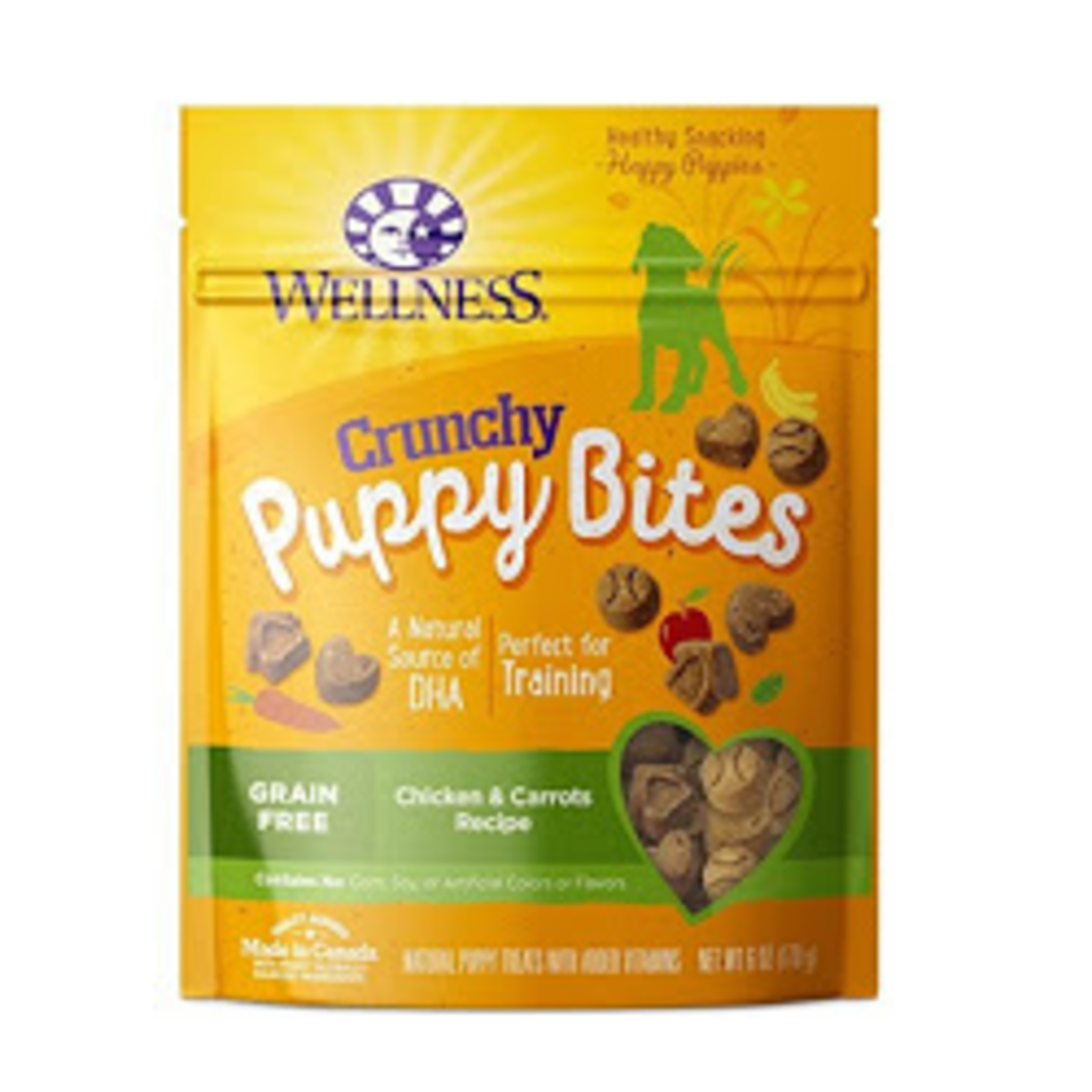 Wellness 6OZ CRUNCHY PUPPY BITES WELLNESS PUPPY