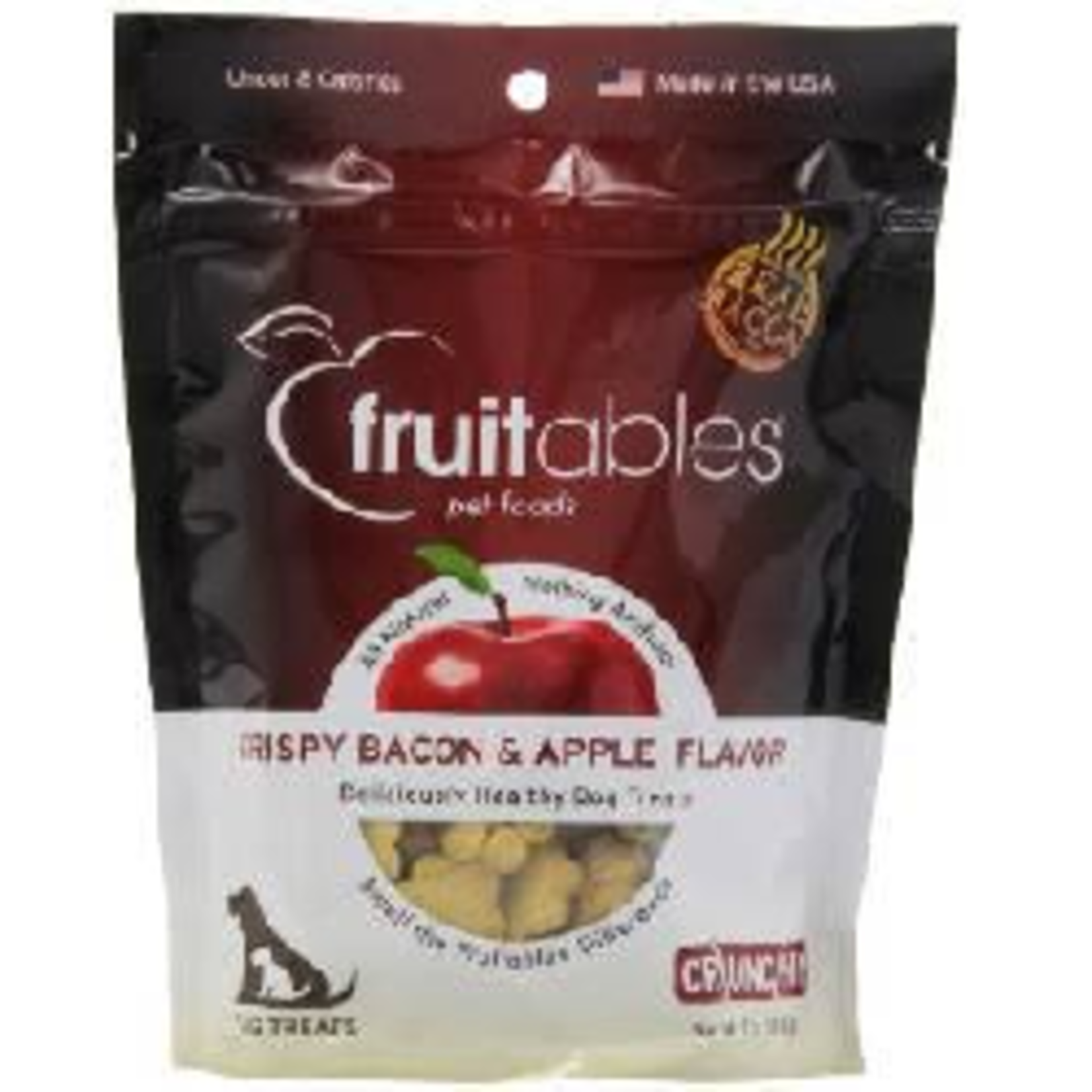 Fruitables 7oz Bacon/Apple Fruitables Dog Treat