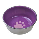 Spot 8oz Enamel Stainless Steel Non-Skin Dish Assorted SS100