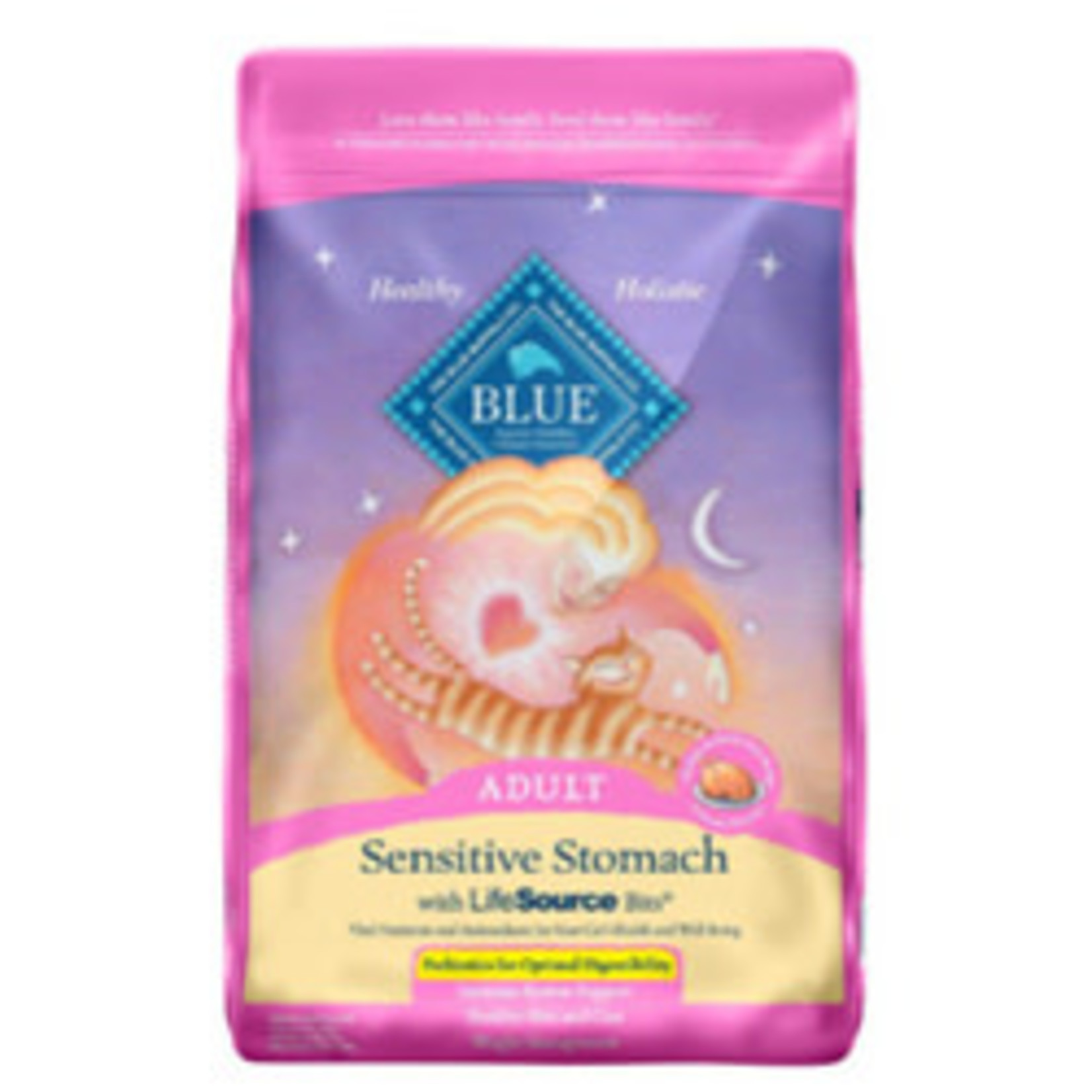 Blue  Buffalo Adult Sensitive Stomach Chicken & Rice Cat 7# Blue Buffalo