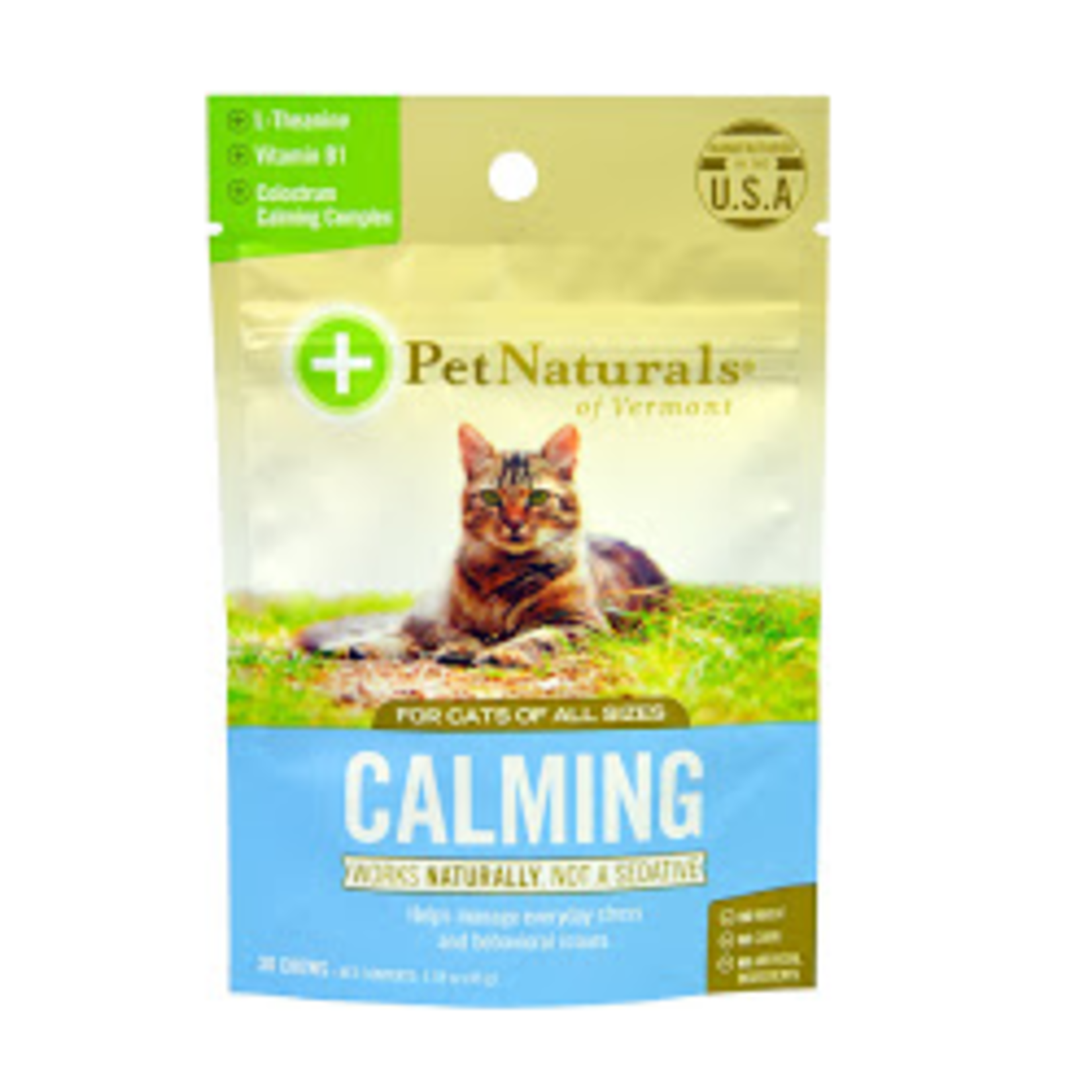 Pet Naturals of Vermont CALMING CAT TREAT PET NATURALS