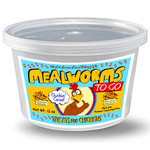 Trade King Mealworms To Go 2QT Tub