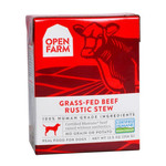 Open Farm Rustic Stew Grass Fed Beef Dog 12.5oz Open Farm