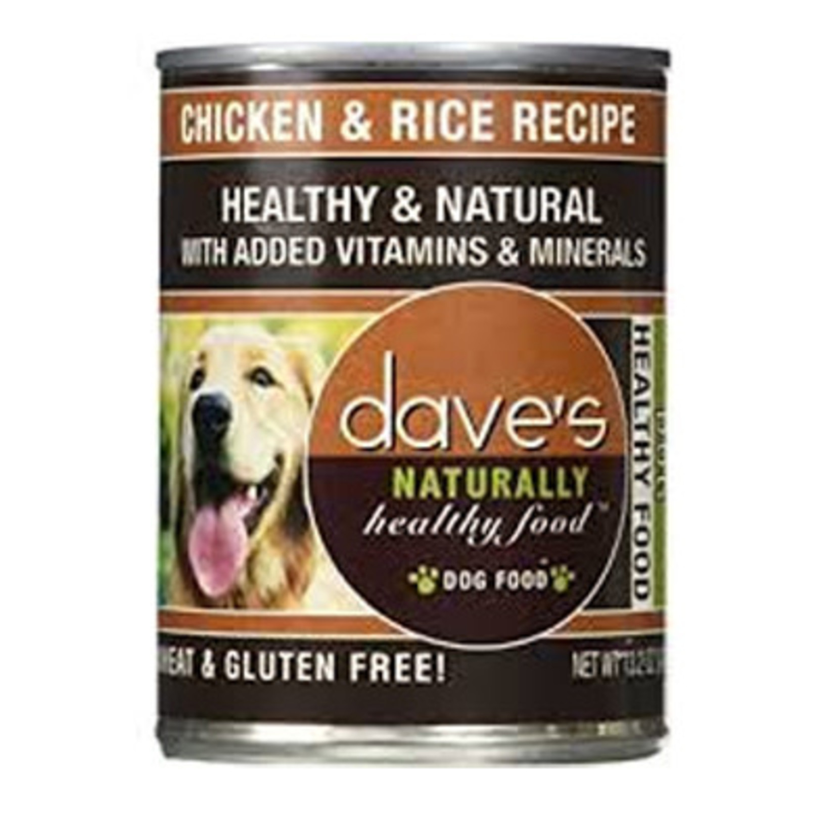 Dave's Naturally Healthy Chicken & Rice Dog 13oz Daves