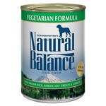 Natural Balance Vegetarian Formula Dog 13oz Natural Balance