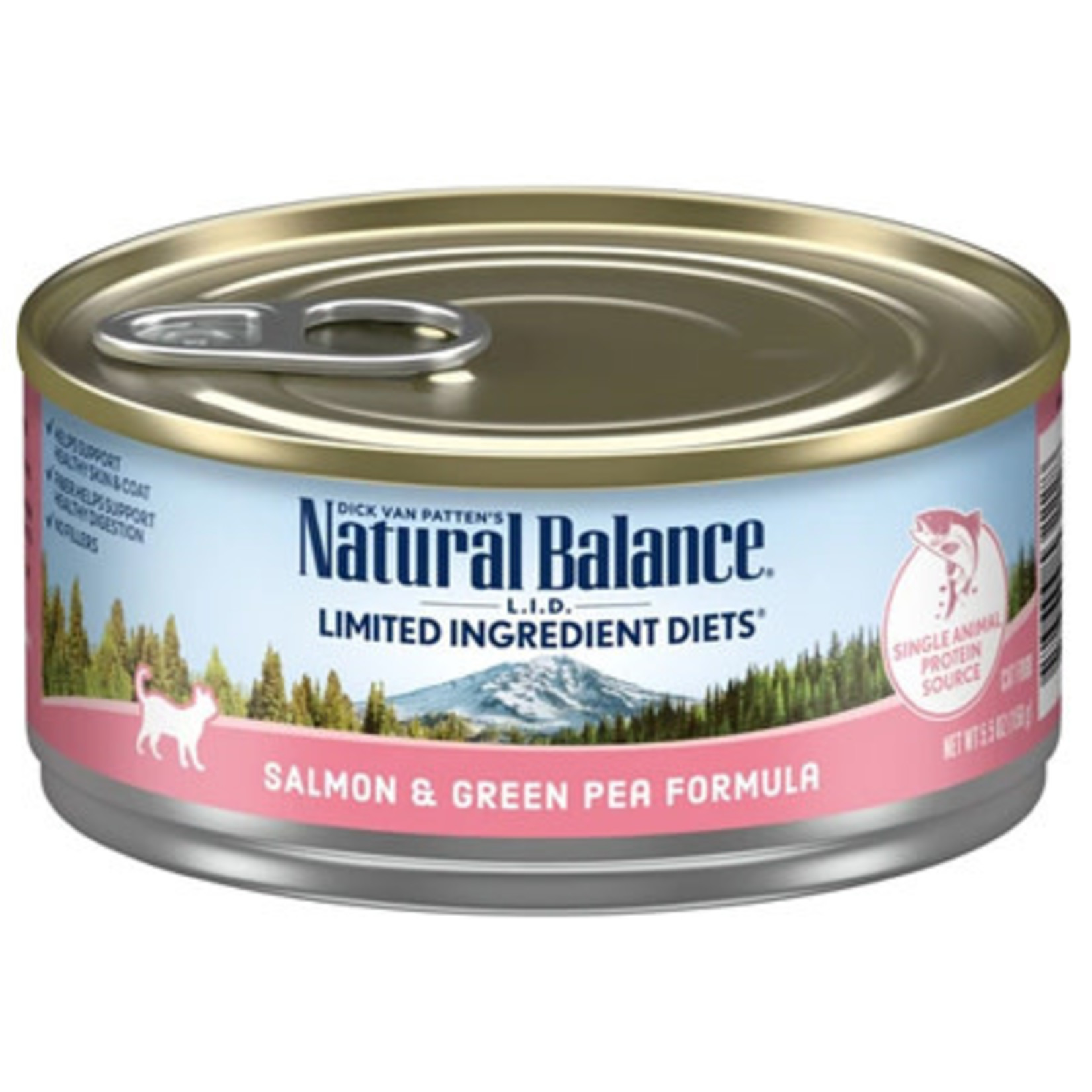 Natural Balance Grain Free Salmon & Green Pea Cat 5.5oz Natural Balance