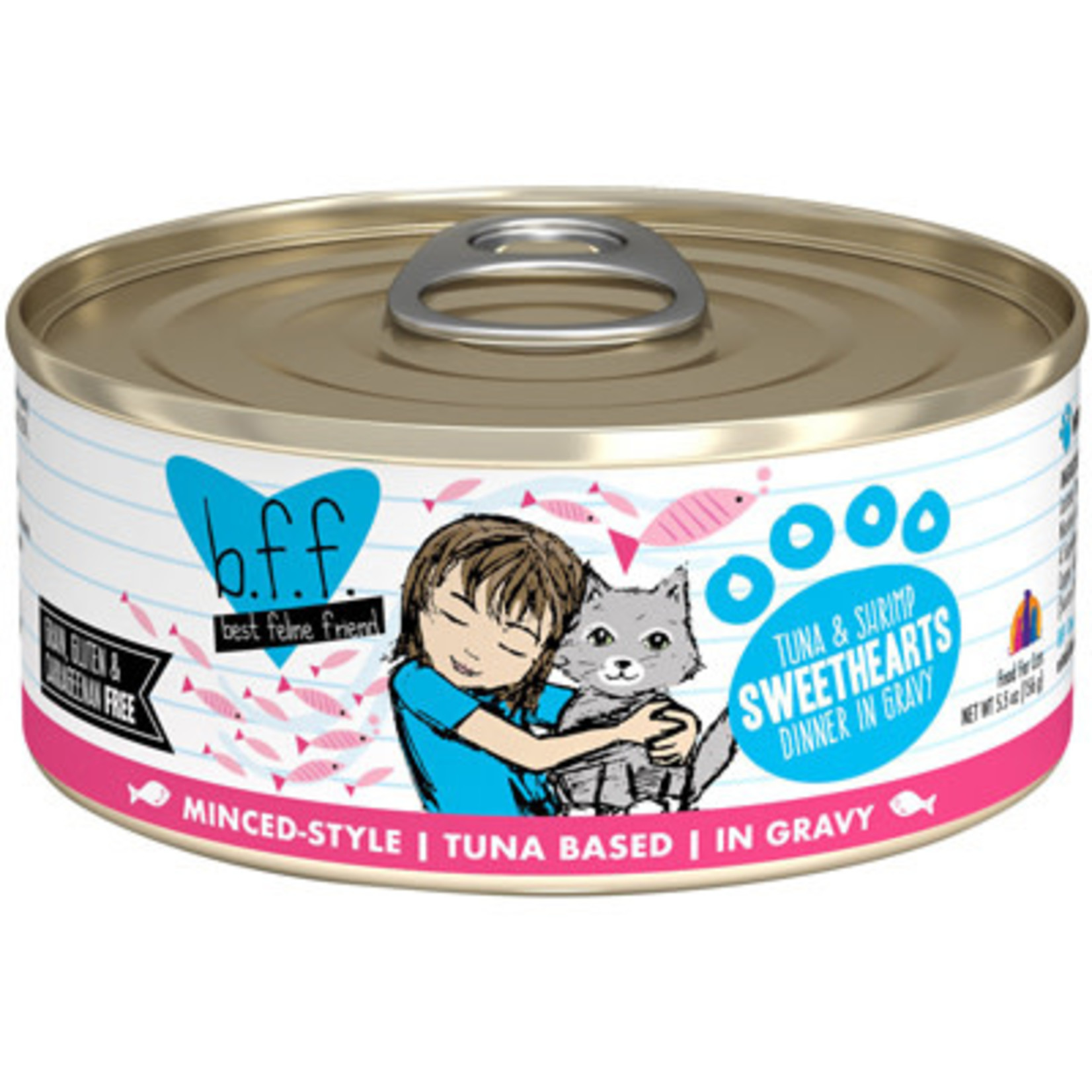 Weruva Tuna & Shrimp Sweethearts Cat 5.5oz BFF