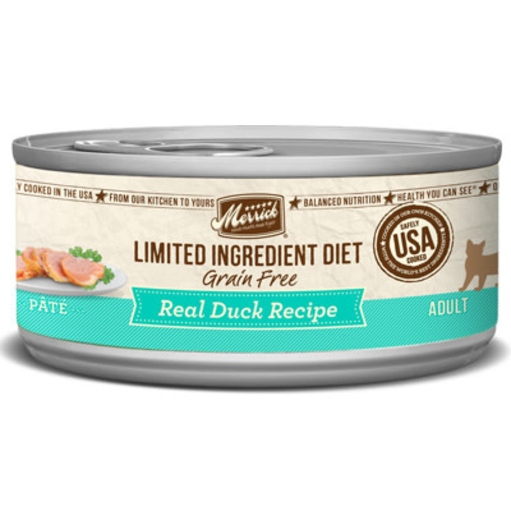 Merrick Limited Ingredient Grain Free Duck Cat 5oz Merrick