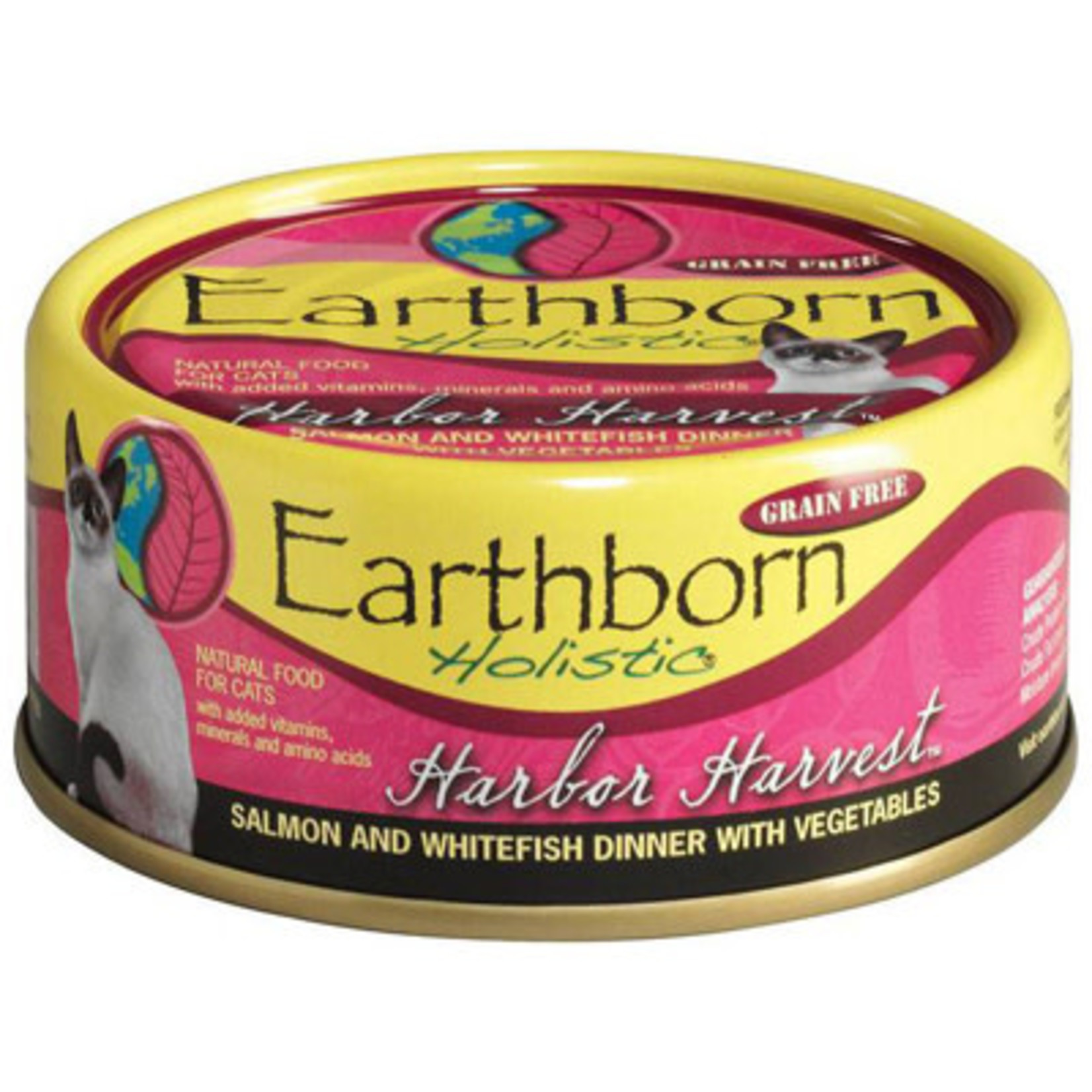 Earthborn Harbor Harvest Grain Free Cat 5.5oz Earthborn