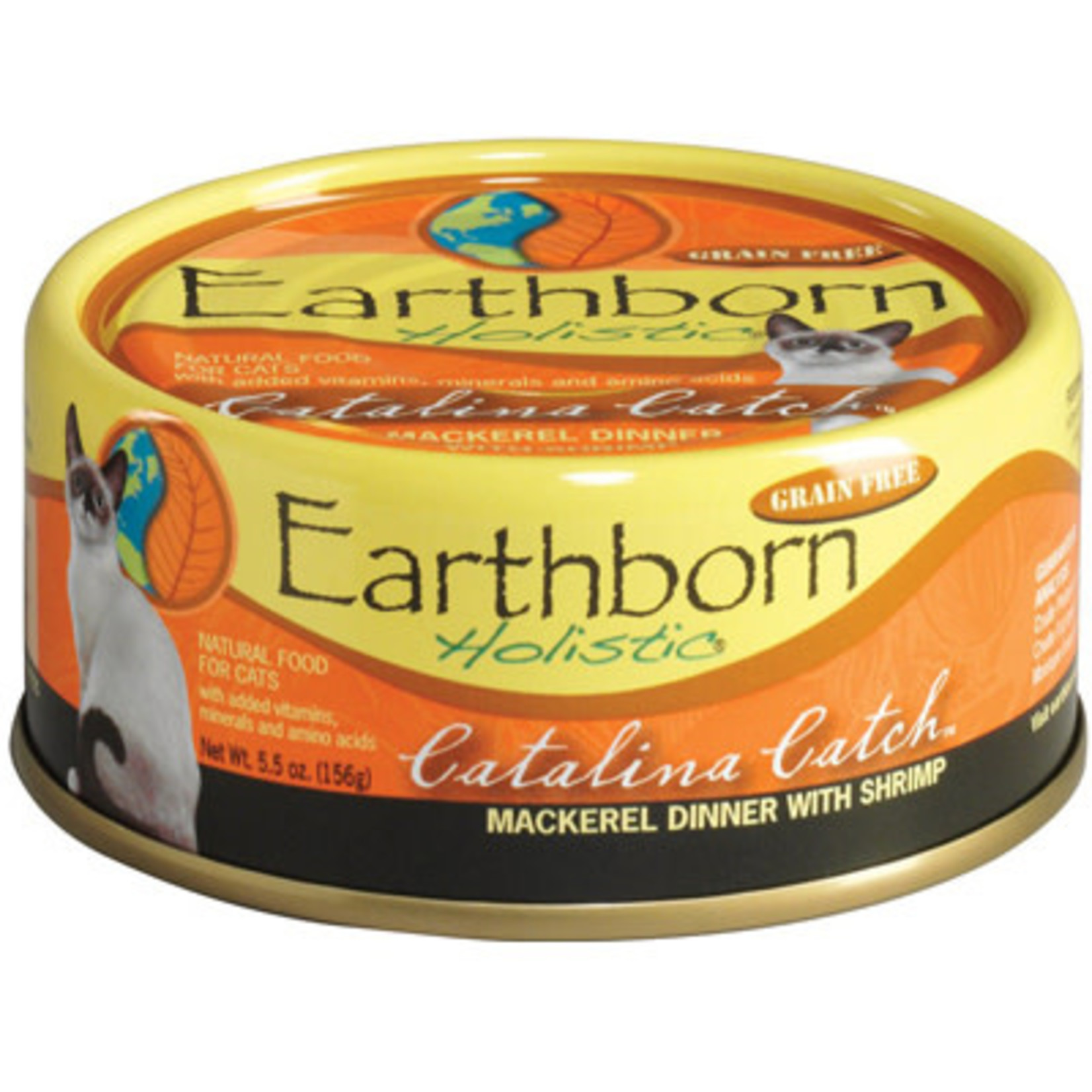 Earthborn Catalina Catch Grain Free Cat 5.5oz Earthborn