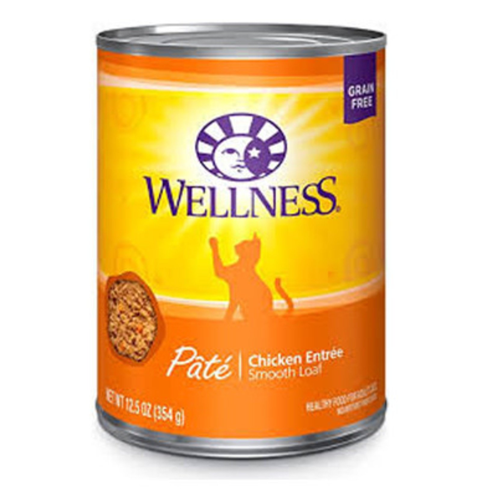 Wellness Complete Health Grain Free Pate Chicken Cat 12.5oz Wellness