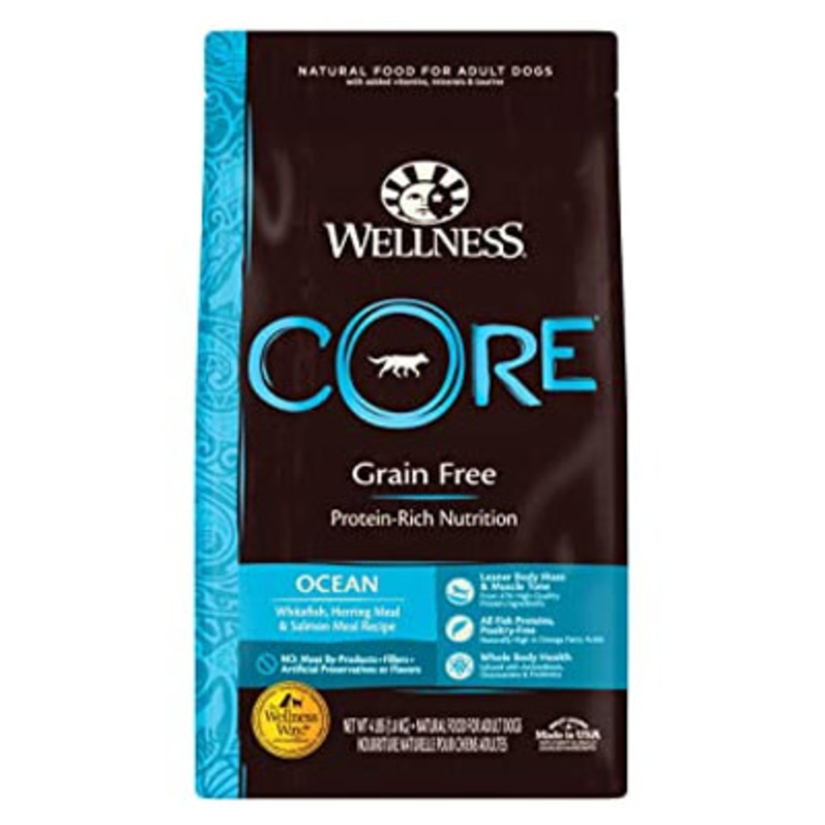 Wellness Core Grain Free Ocean Whitefish Dog 22# Wellness