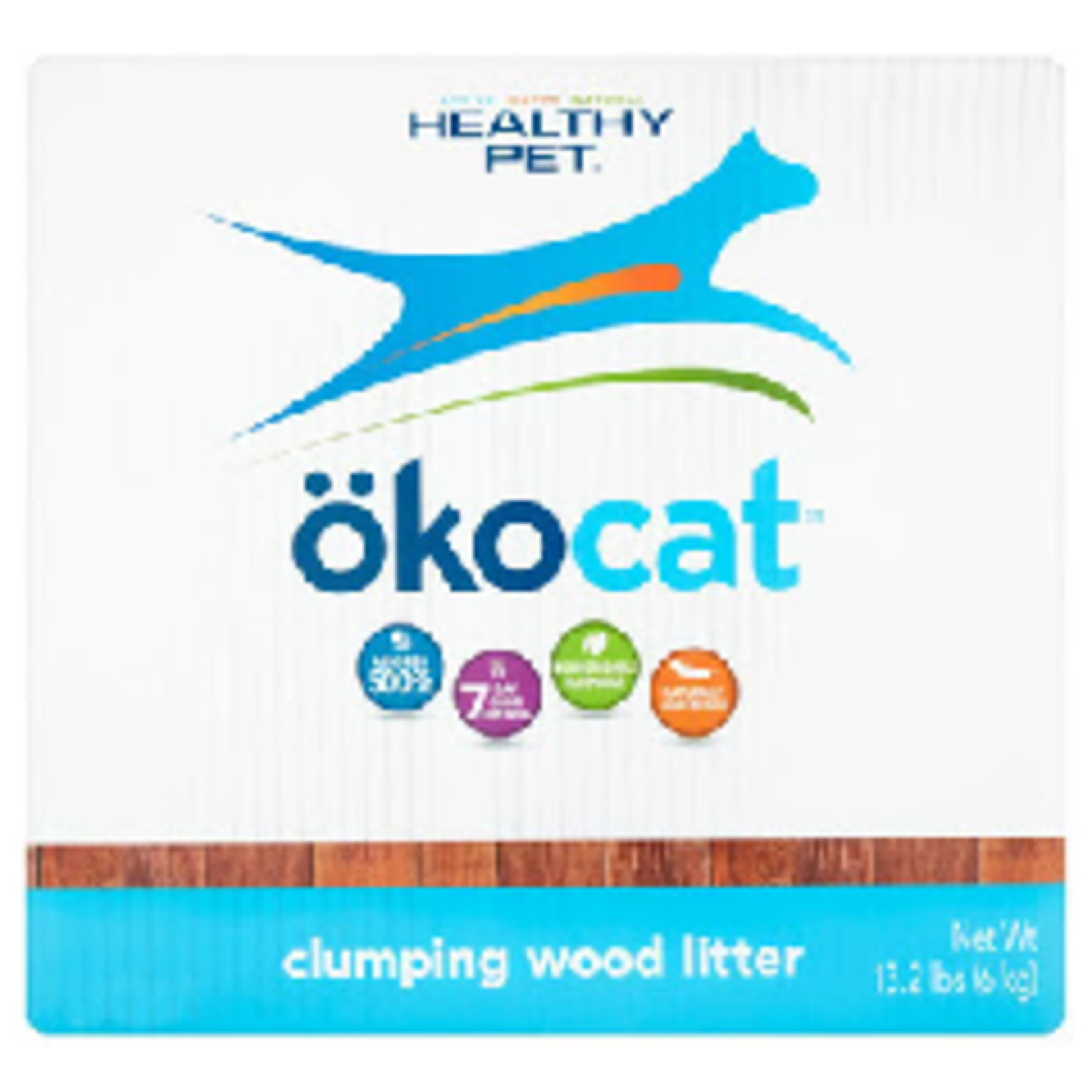 Okocat OKOCAT 12.6# CLUMPING WOOD LITTER