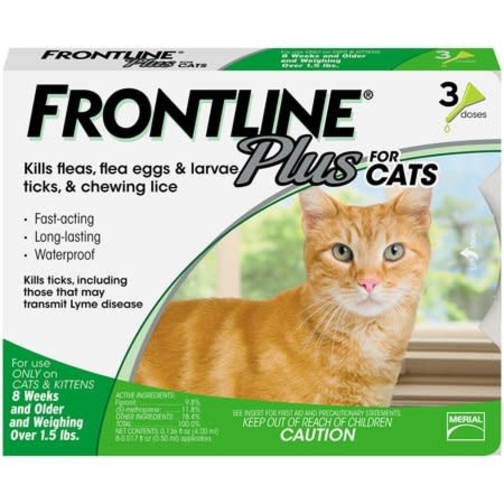 Merial Frontline Cats & Kitten 3 pk