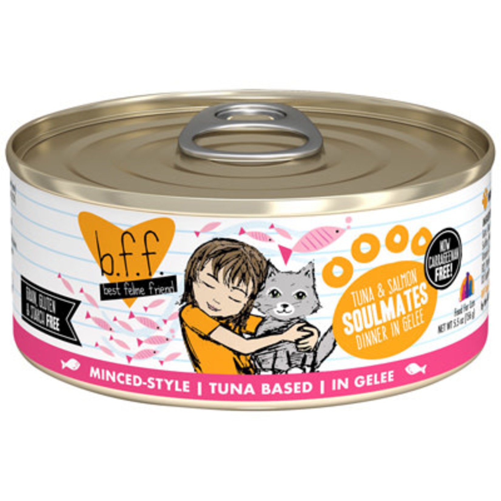 Weruva Tuna & Salmon Soulmates Cat 5.5oz BFF