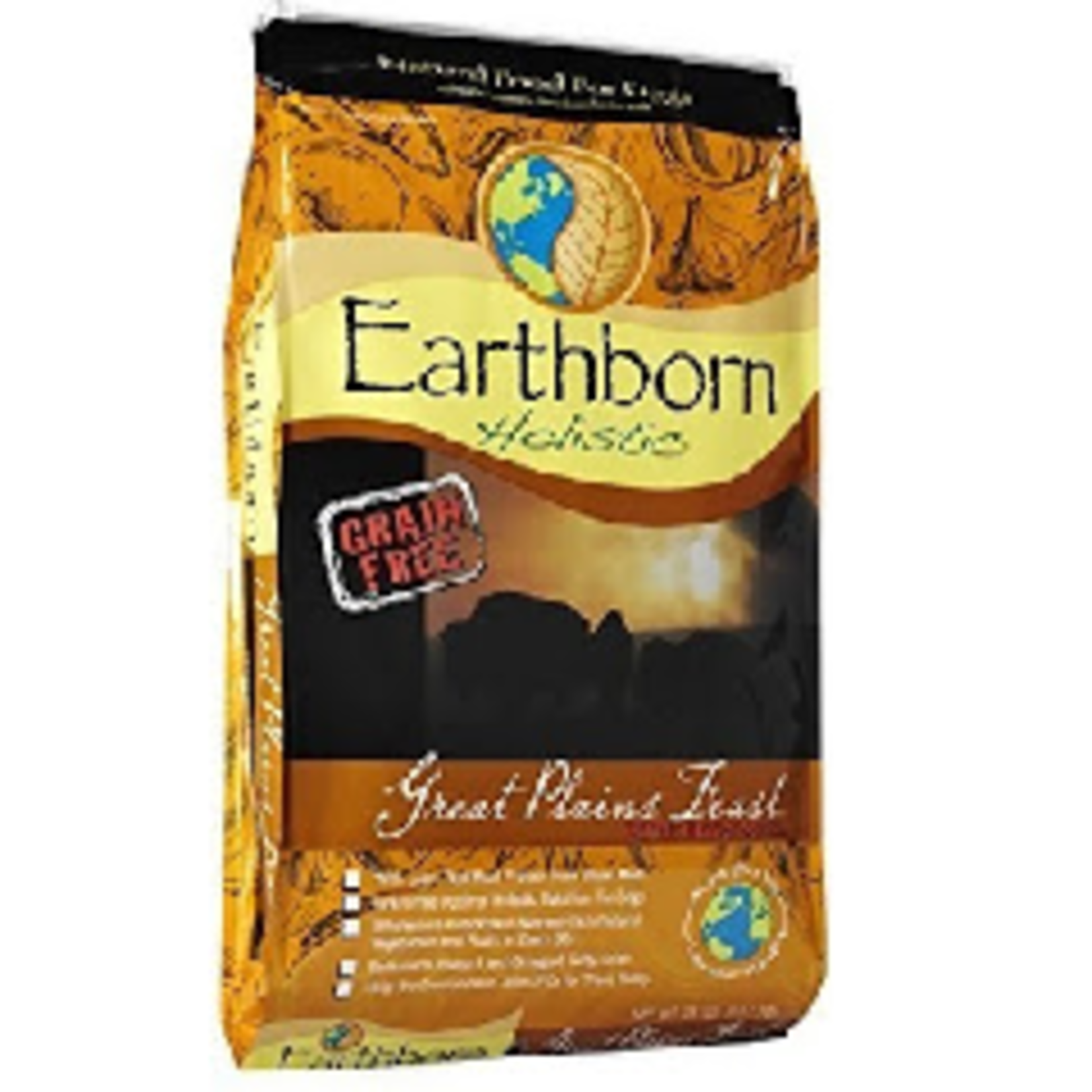 Earthborn Great Plains Feast Grain Free Dog 25# Earthborn