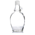 D.G. USA 250ML Glass Bottle With Handle/Cap Maple