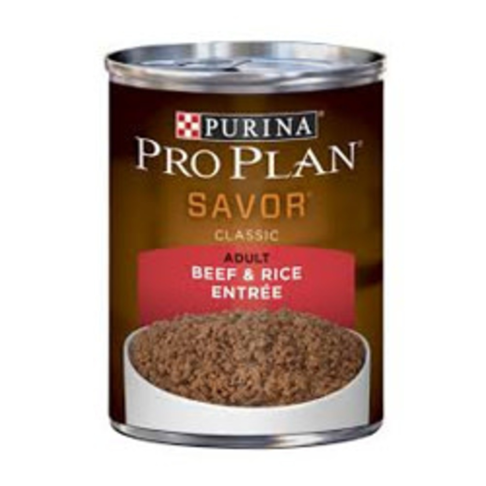 Pro Plan Savor Beef & Rice Entree Dog 13oz Pro Plan