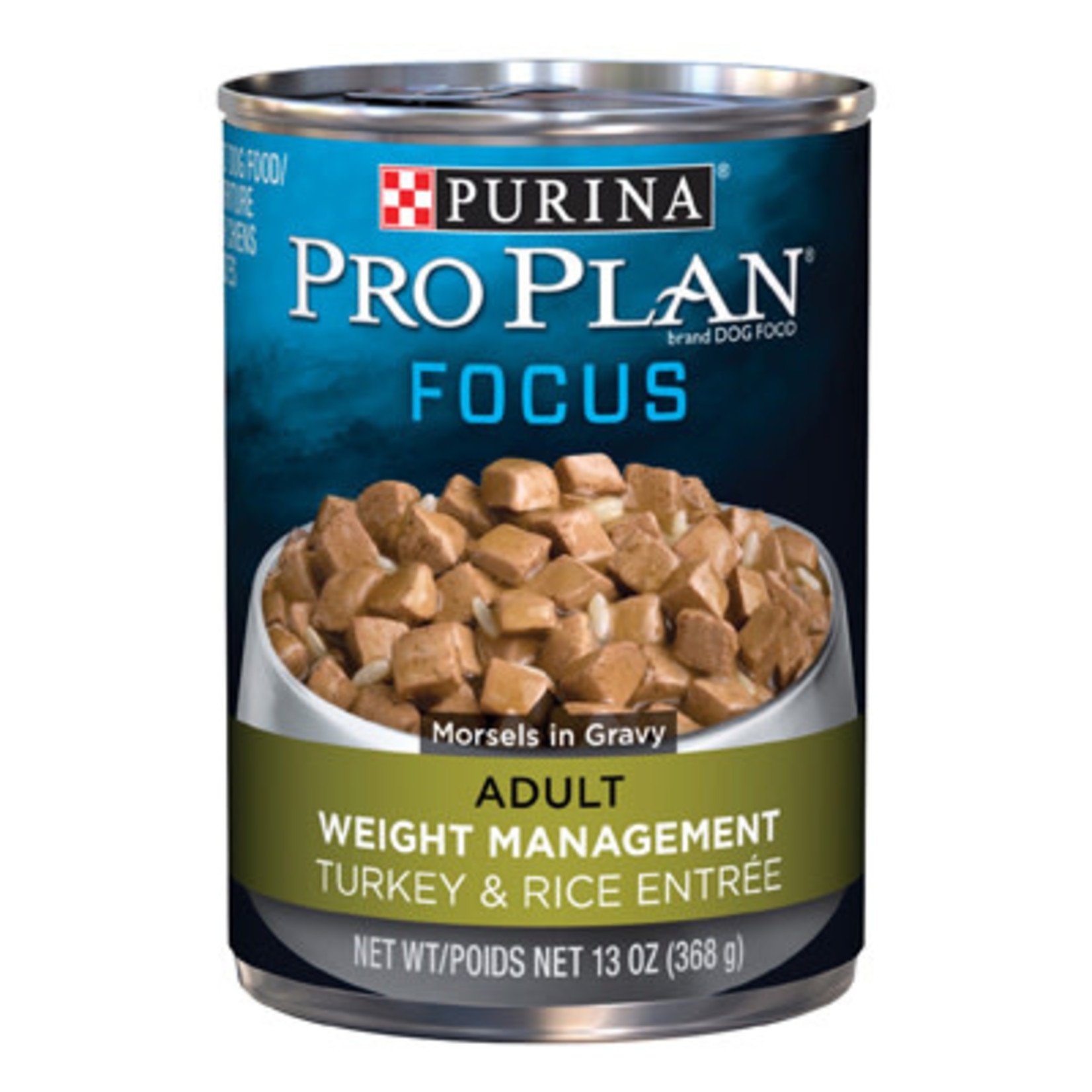 Pro Plan Focus Weight Management Turkey & Rice Entree Dog 13oz Pro Plan