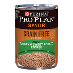 Pro Plan Savor Grain Free Turkey & Sweet Potato Entree Dog 13oz Pro Plan