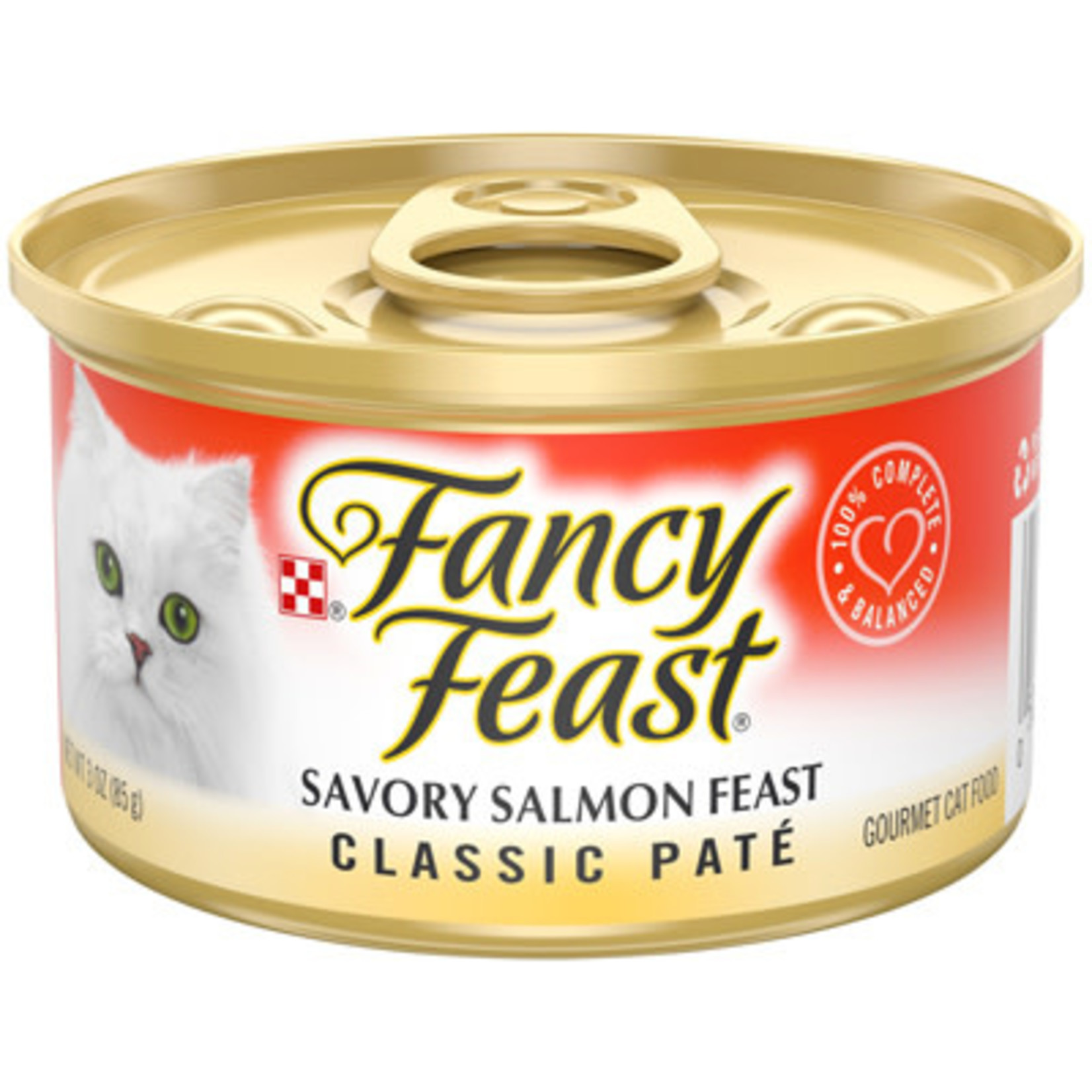 Fancy Feast Classic Pate Savory Salmon Feast Cat 3oz Fancy Feast