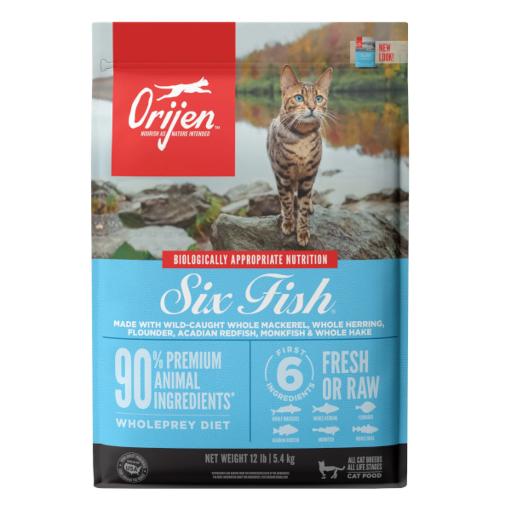 Orijen Six Fish Cat 4# Orijen