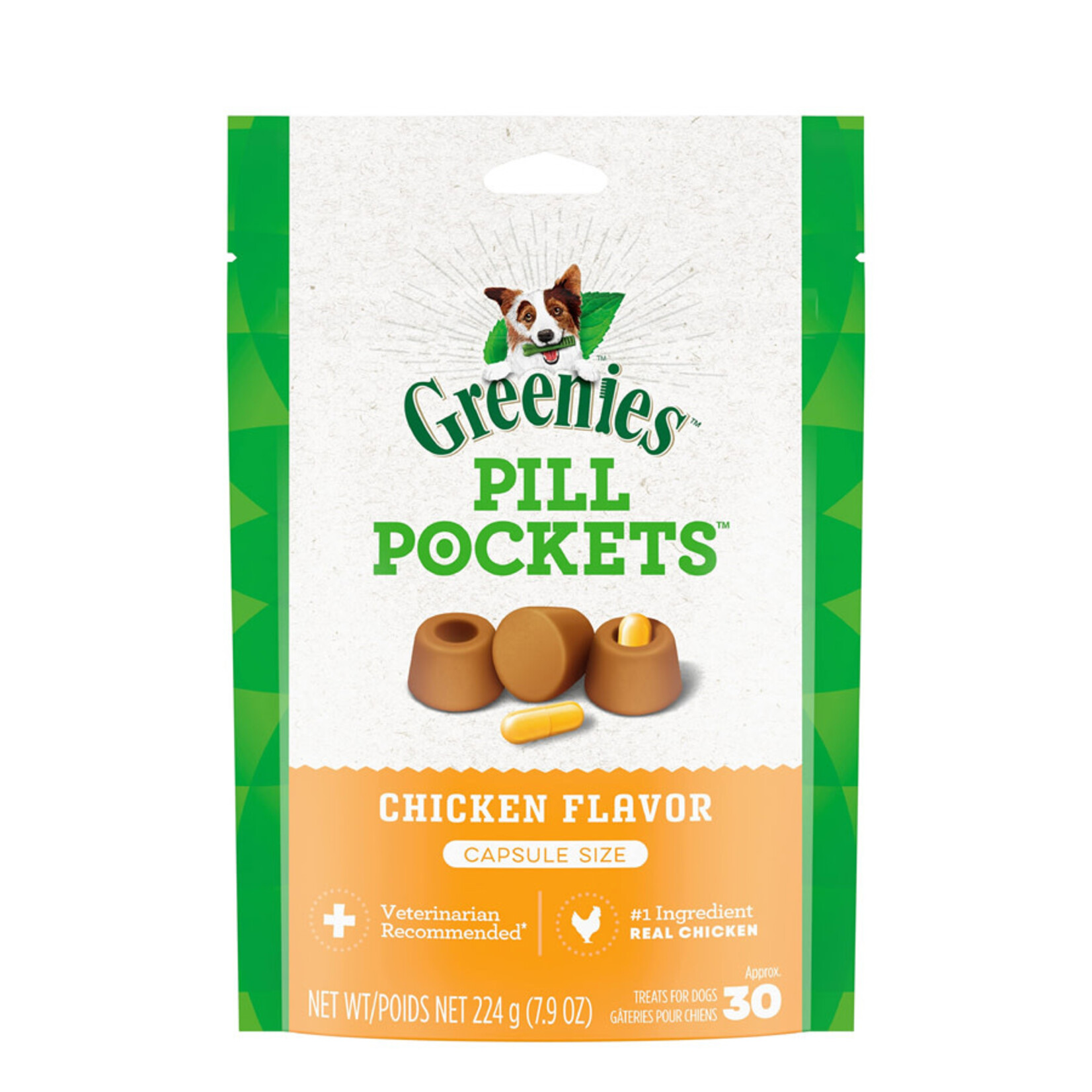 Greenies 30 Count Small Chicken Pill Pockets Dog Greenies