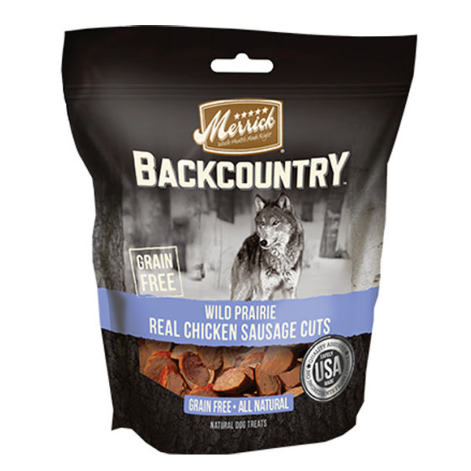 Merrick Chicken Cuts Backcountry Treat Dog 3oz Merrick