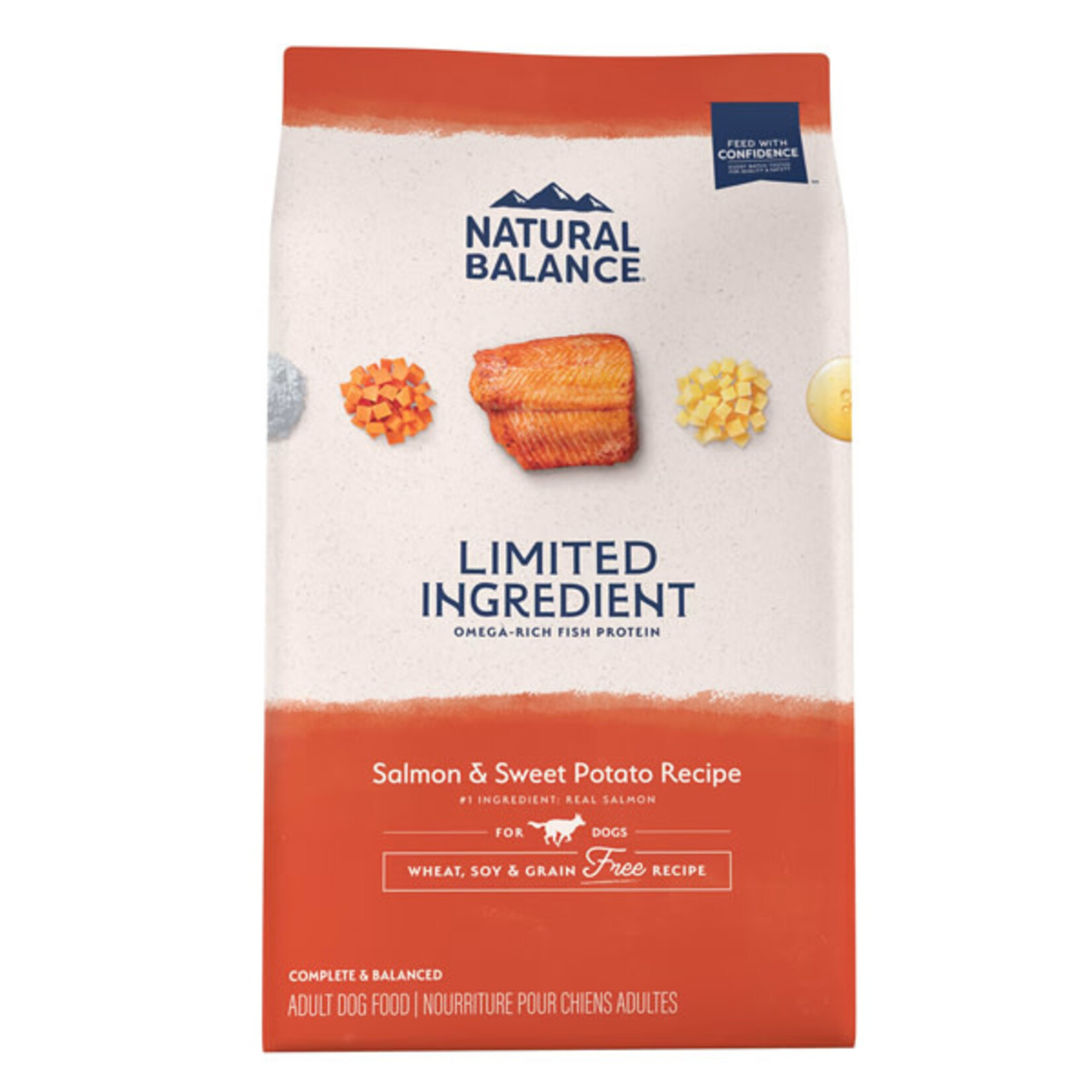 Natural Balance Grain Free Sweet Potato & Salmon Dog 12# Natural Balance