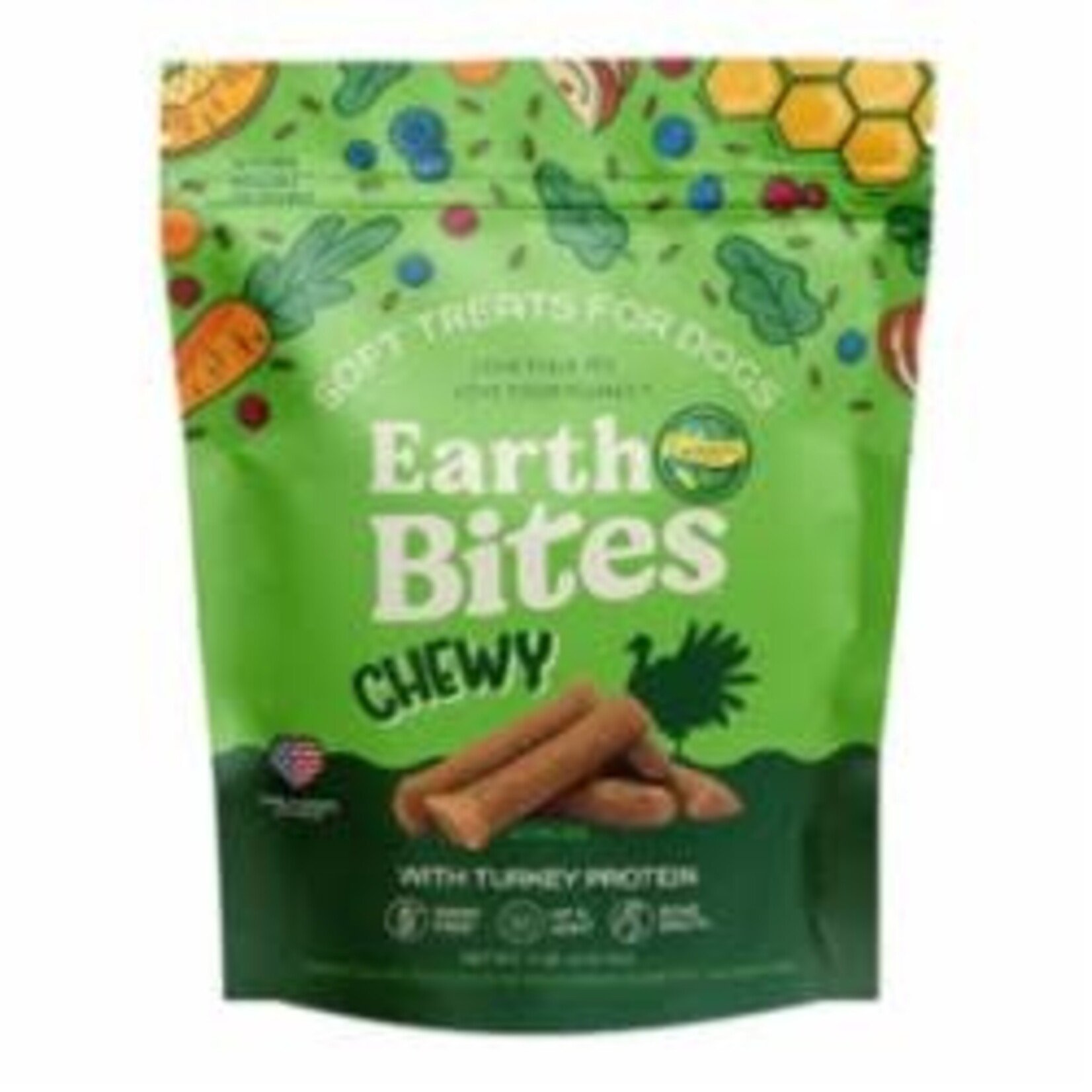 Earthborn Earthborn Earthbites 7oz Grain Free Chewy Dog Treats