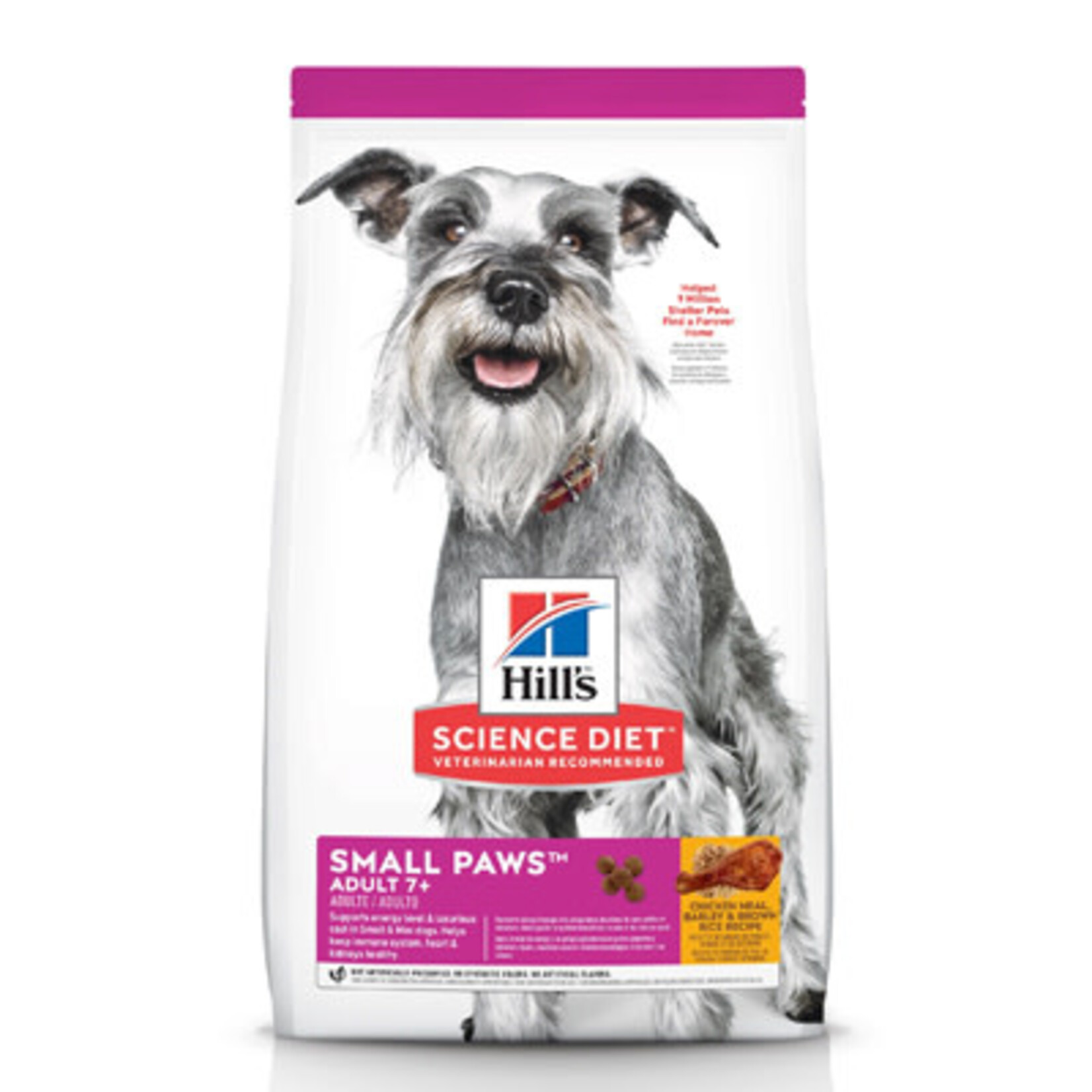Science Diet Science Diet Adult 7+ Small Paws Chicken & Barley Dog Food 4.5lbs