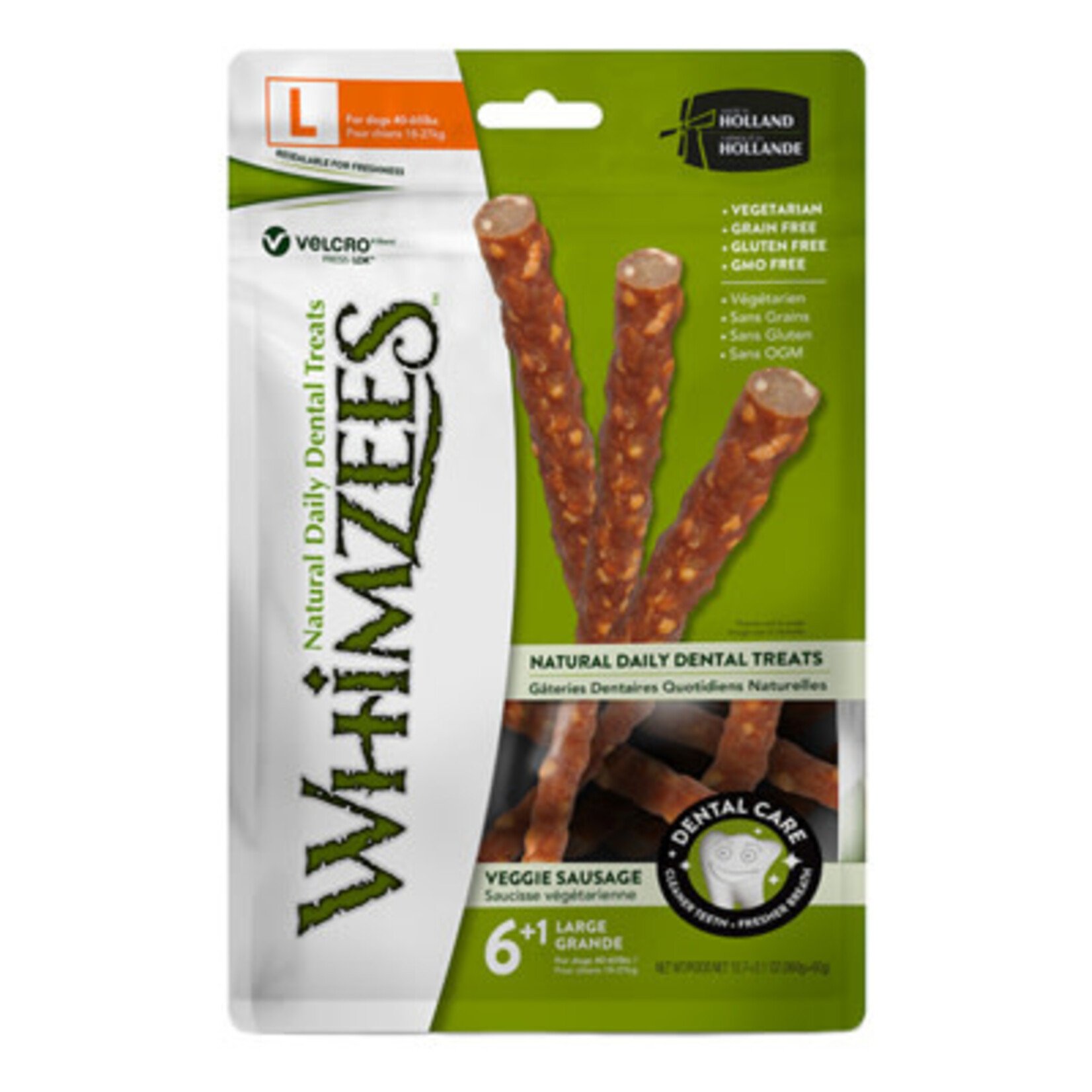 Whimzees Whimzees 14.8oz Veggie Sausage Dog Treat
