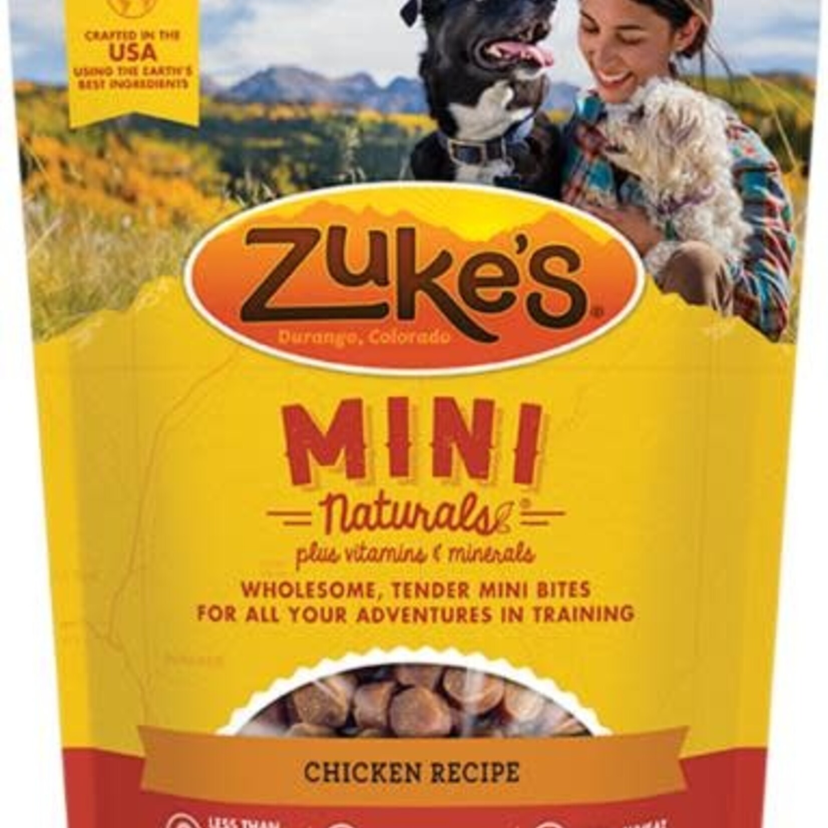 Zukes Zuke's Chicken Mini Naturals Dog Treats