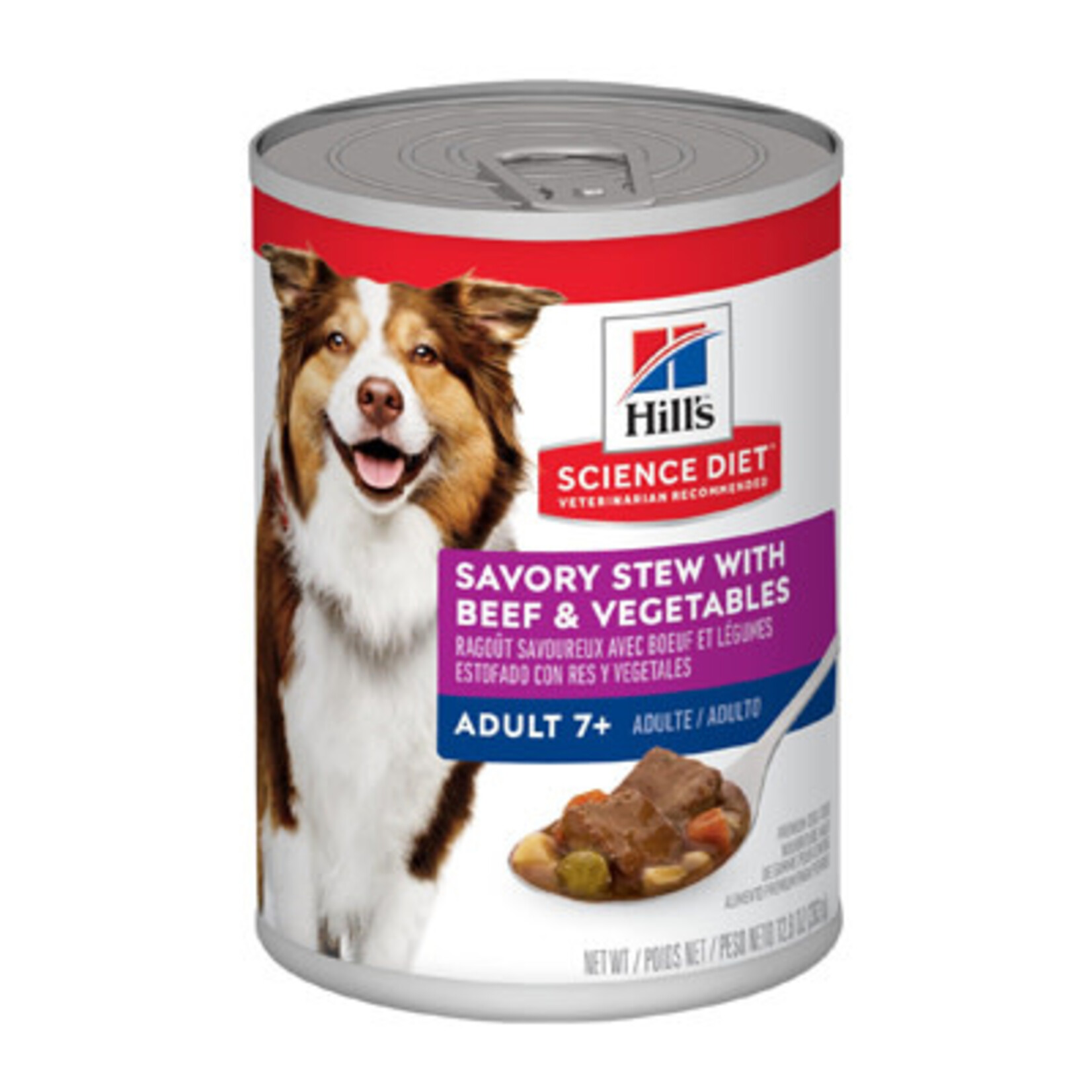 Science Diet Science Diet Adult 7+ Savory Stew 12.8oz Canned Dog Food