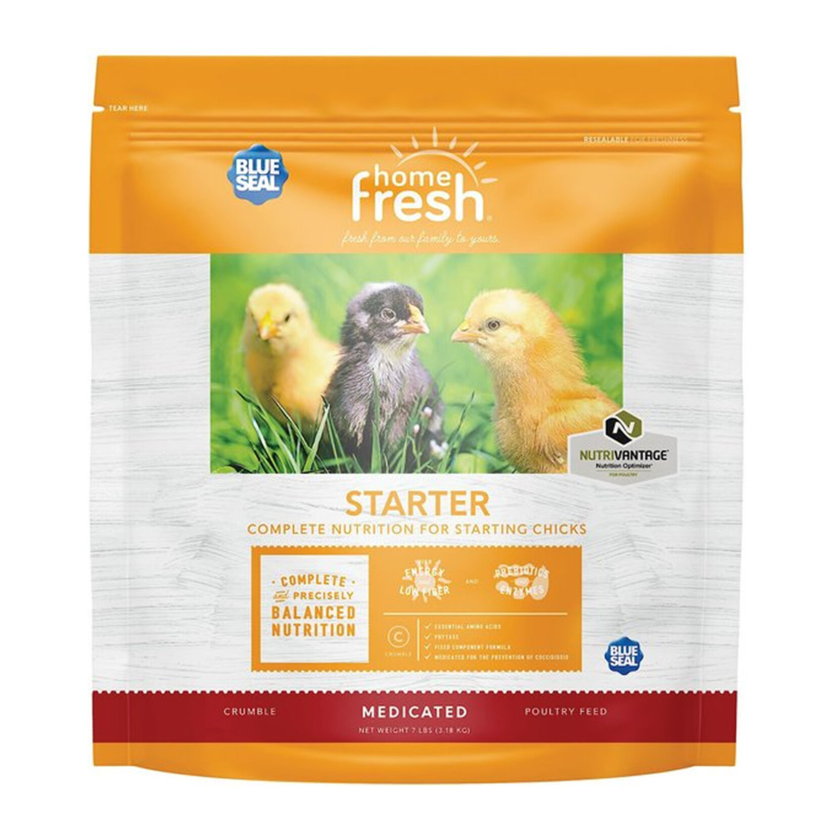 Blue Seal-Other Blue Seal Home Fresh Chicken Starter AMP Medicated