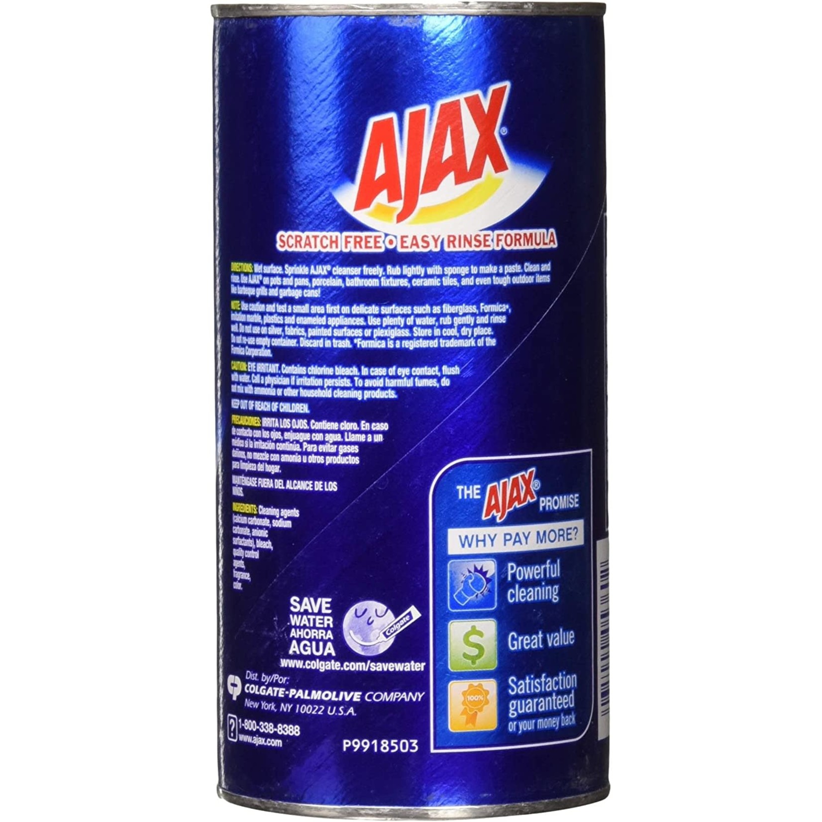 Ajax Powder Cleanser with Bleach, 14oz - 24/case ($23.76)