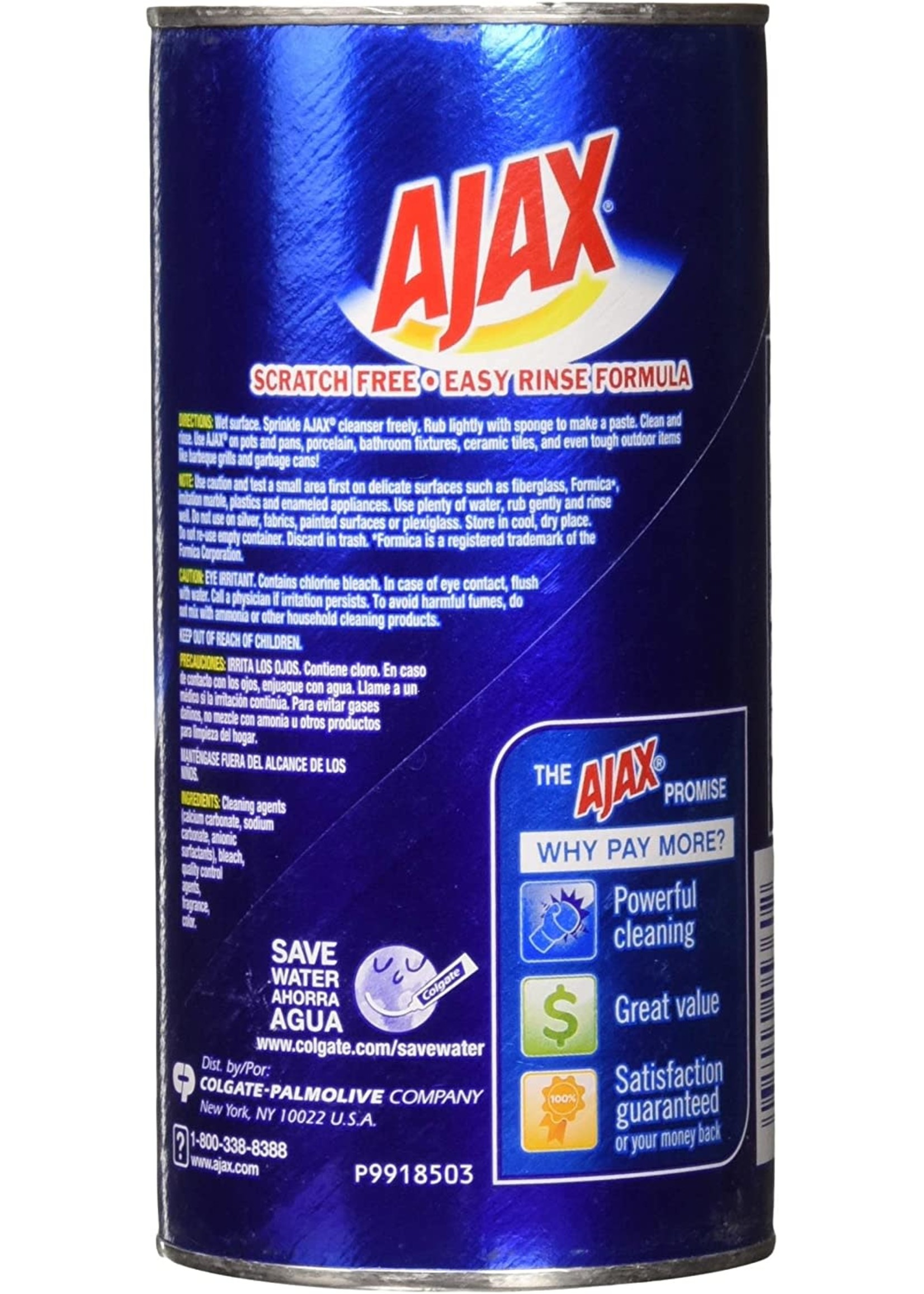 Ajax Powder Cleanser with Bleach, 14oz - 24/case ($23.76)