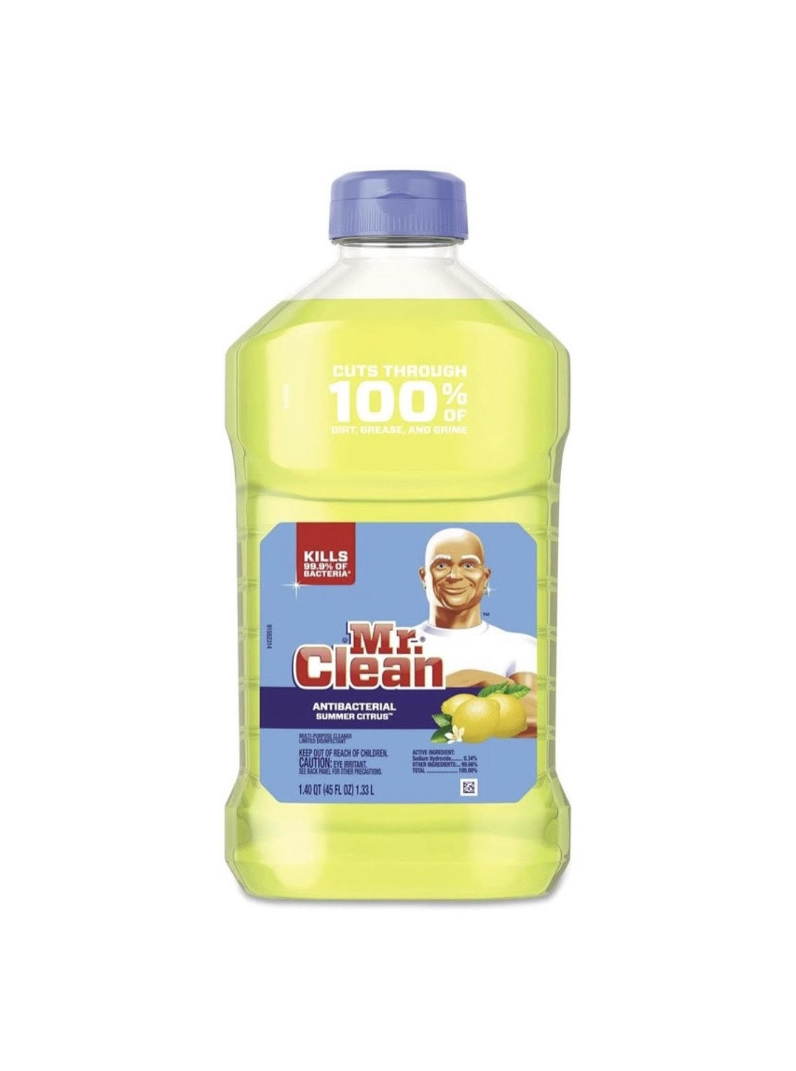 Mr. Clean Summer Citrus Scent Antibacterial MultiSurface Cleaner 45 oz