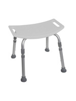 Deluxe Aluminum Shower Bench without Back - 12203KD-4