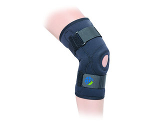 Plus Size Deluxe Hinged Knee Brace with Compression Wrap for Big