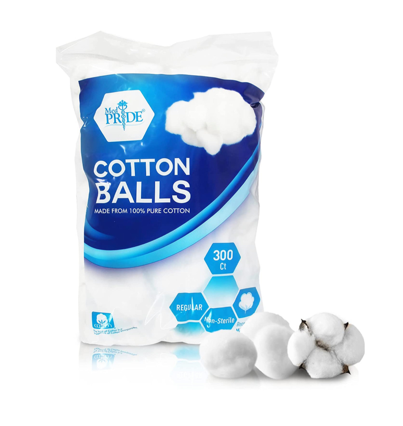 Absorbent Cotton Balls - Bag of 300 – Smith Safety Group