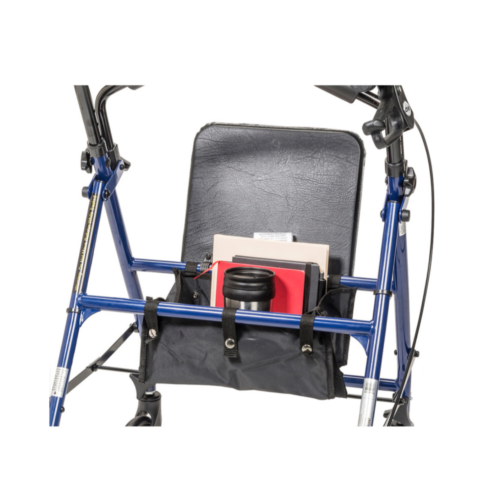 R800KD-BL - Steel Rollator with 6” Wheels, Knockdown (Blue) - Code: E0143 / E0156