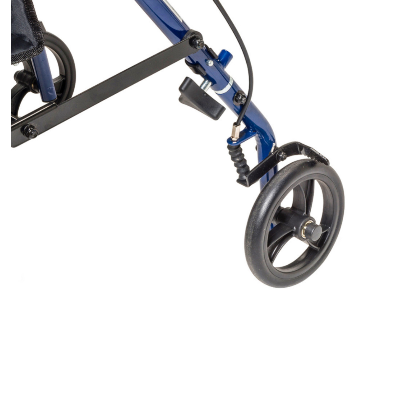 R800KD-BL - Steel Rollator with 6” Wheels, Knockdown (Blue) - Code: E0143 / E0156