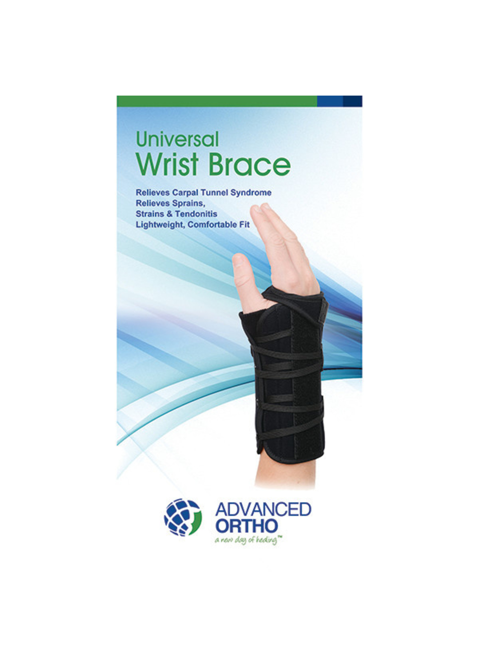 UNIVERSAL WRIST BRACE SUGGESTED HCPC L3908 (RIGHT) Durable Health