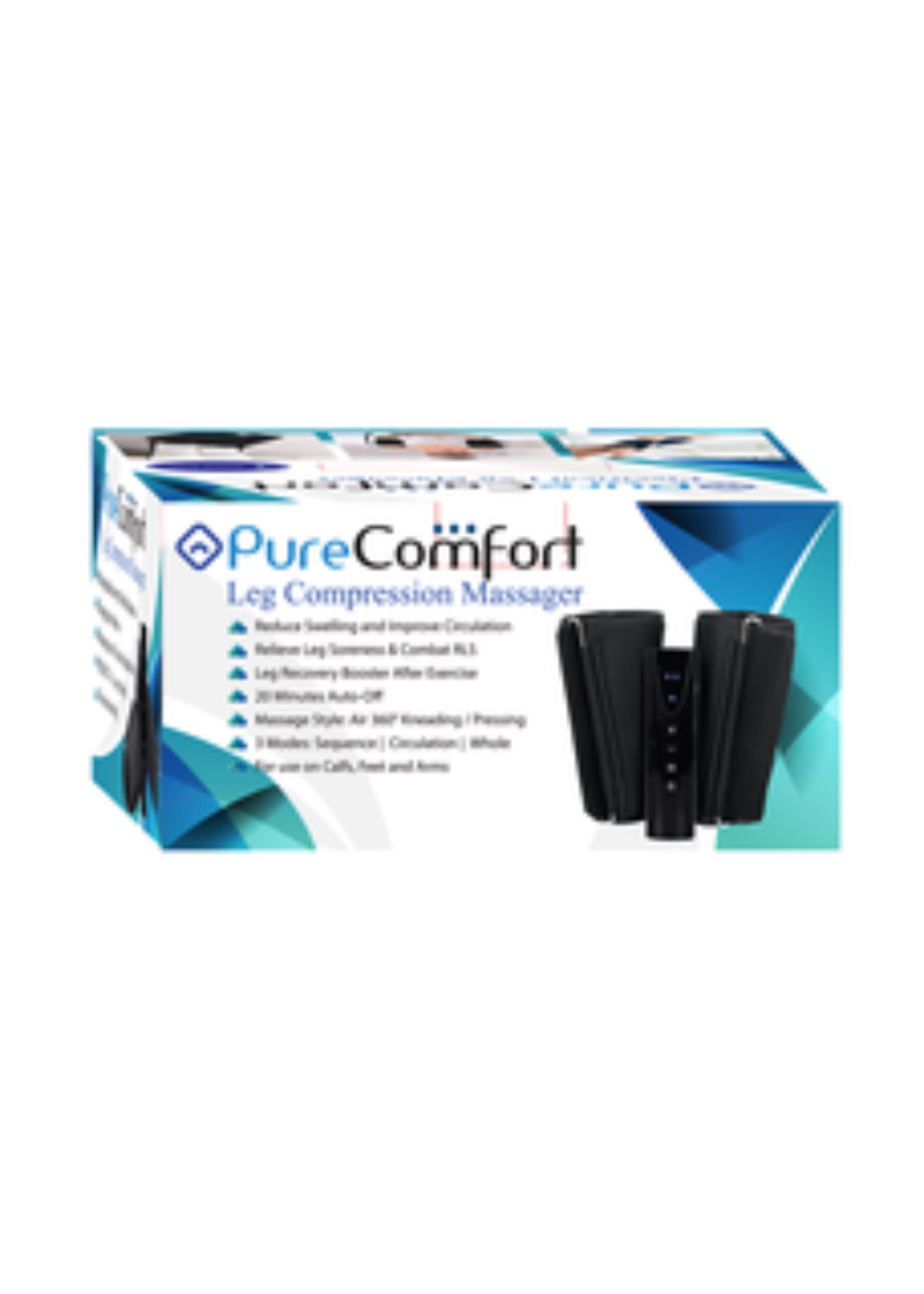 Pure Comfort Electric Compression Leg & Arm Massager, 8/case - NDC# 50027-0494-35