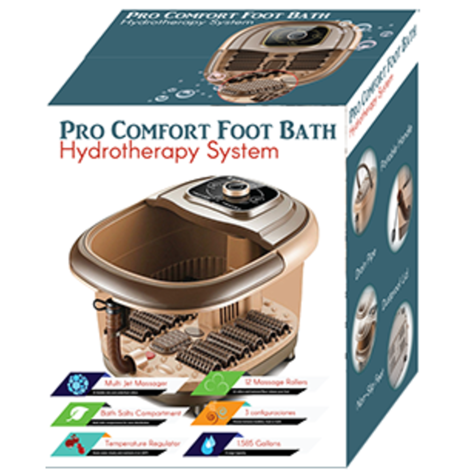 Pro Comfort Foot Bath  Hydrotherapy System - NDC # 50632-0007-43