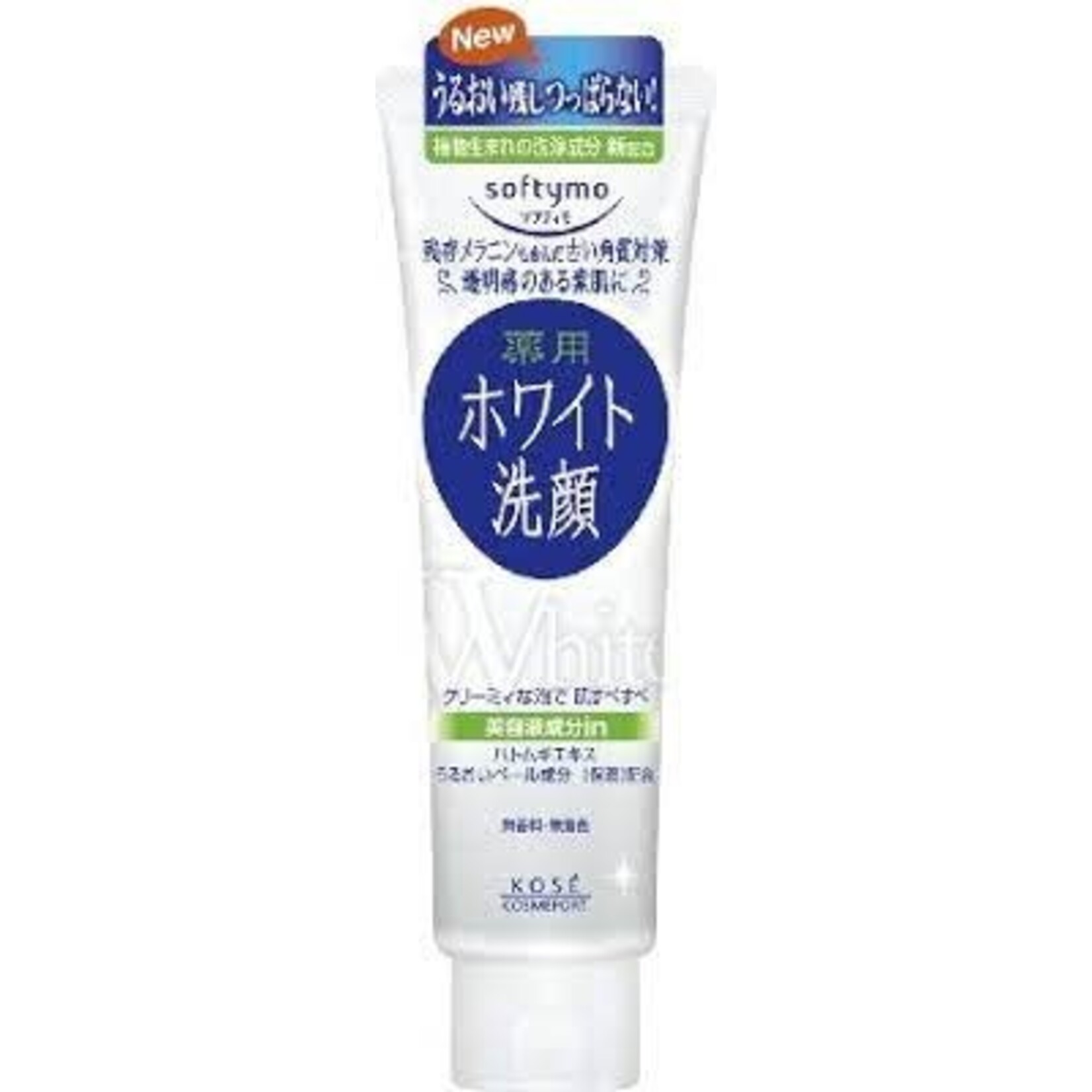 KOSE SOFTYMO Kose Cosmeport Softymo White Facial Foam 150g