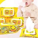 WENZHOU LITTLE YELLOW DUCK BRAND OPERATION CO.,LTD. G.Duck Kids Wet Wipes 10 pack