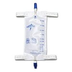 Medline Medline Industries Leg Bags with Comfort Strap and Twist Valve Drainage Port 900mL, Large